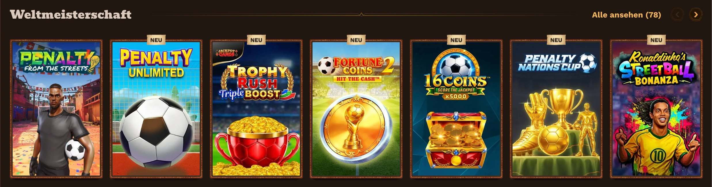 Fat Pirate Casino mobile Oberfläche